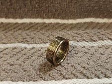 Washington Handcrafted Washington Quarters coin ring, size 6 -1/2 2007 