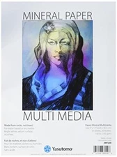 Yasutomo Mineral Paper Pad 9" x 12" 20 Sheets 