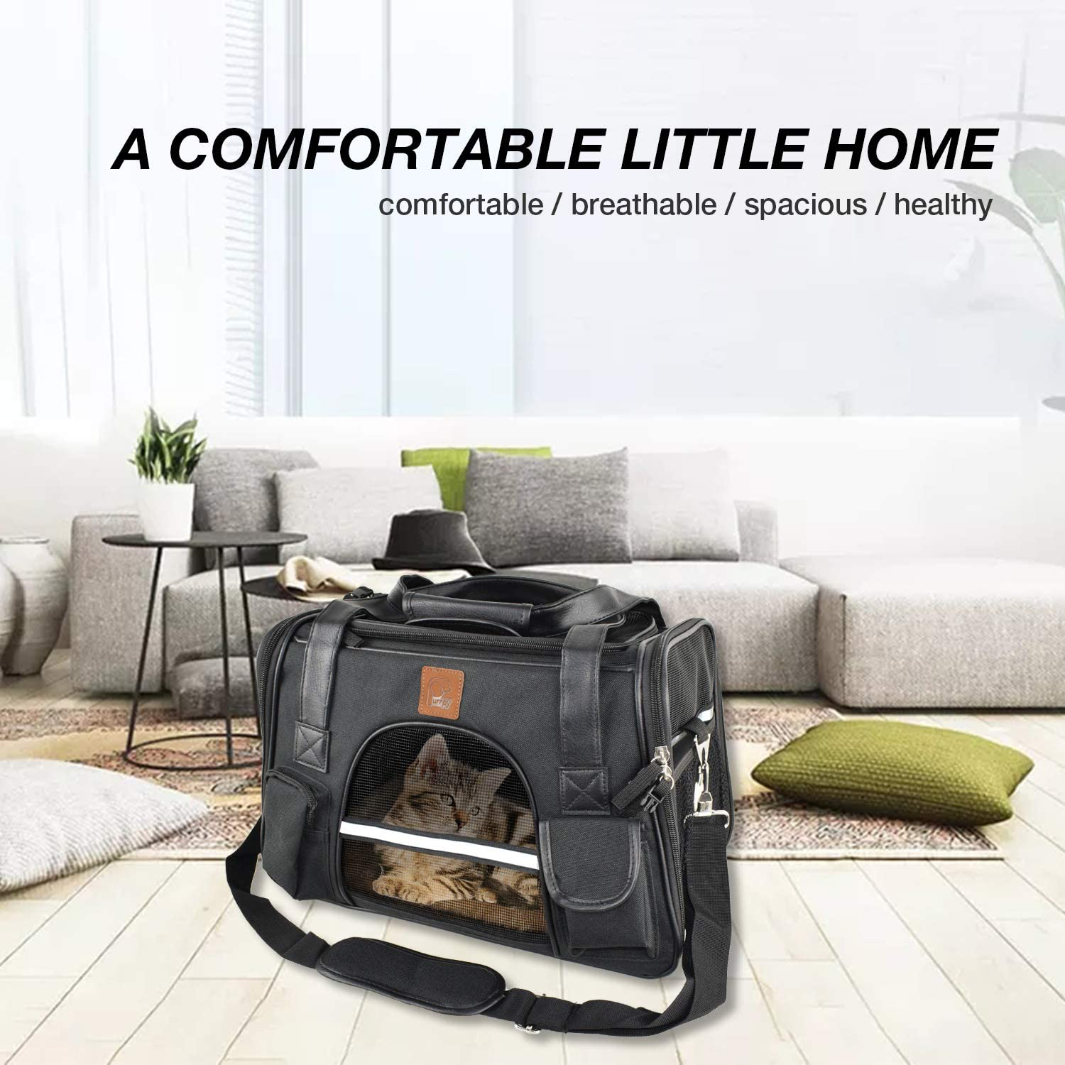 mool lightweight fabric pet carrier
