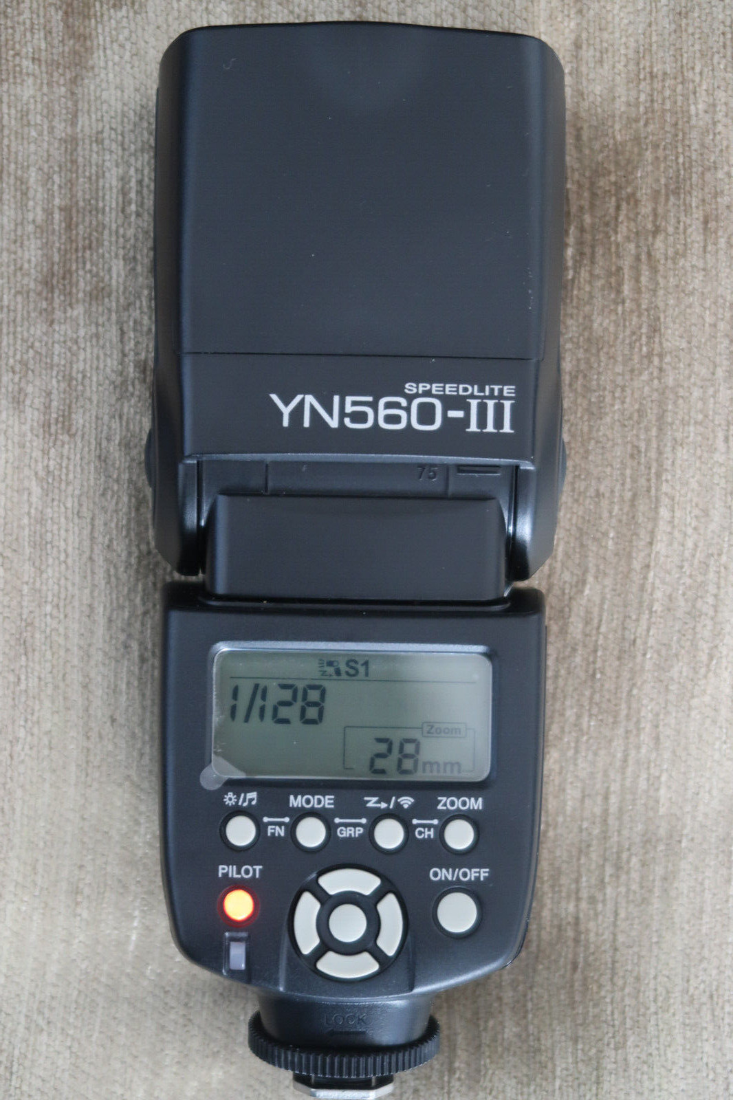 YONGNUO SPEEDLIGHT YN560 III ELECTRONIC 2.4G CAMERA FLASH FOR NIKON CANON PENTAX