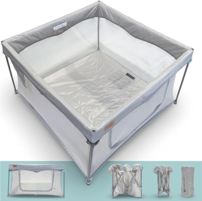 Venture All Star Duo box met speelmatten en speelballen, blauw