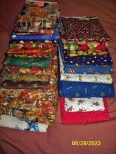 HOLIDAY COTTON QUILTING FABRIC PRINTS - V.I.P. / CRANSTON - U-PICK 1