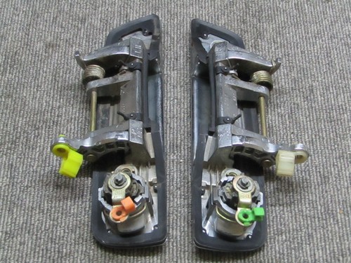 1995 2000 JDM MITSUBISHI MIRAG CYBORG ASTI CJ CROMO EXTERIOR MANIJA DE PUERTA OEM - Imagen 2 de 9