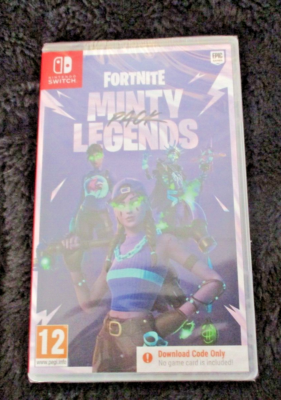 Fortnite: Minty Legends Pack Code in Box - Switch Brand New