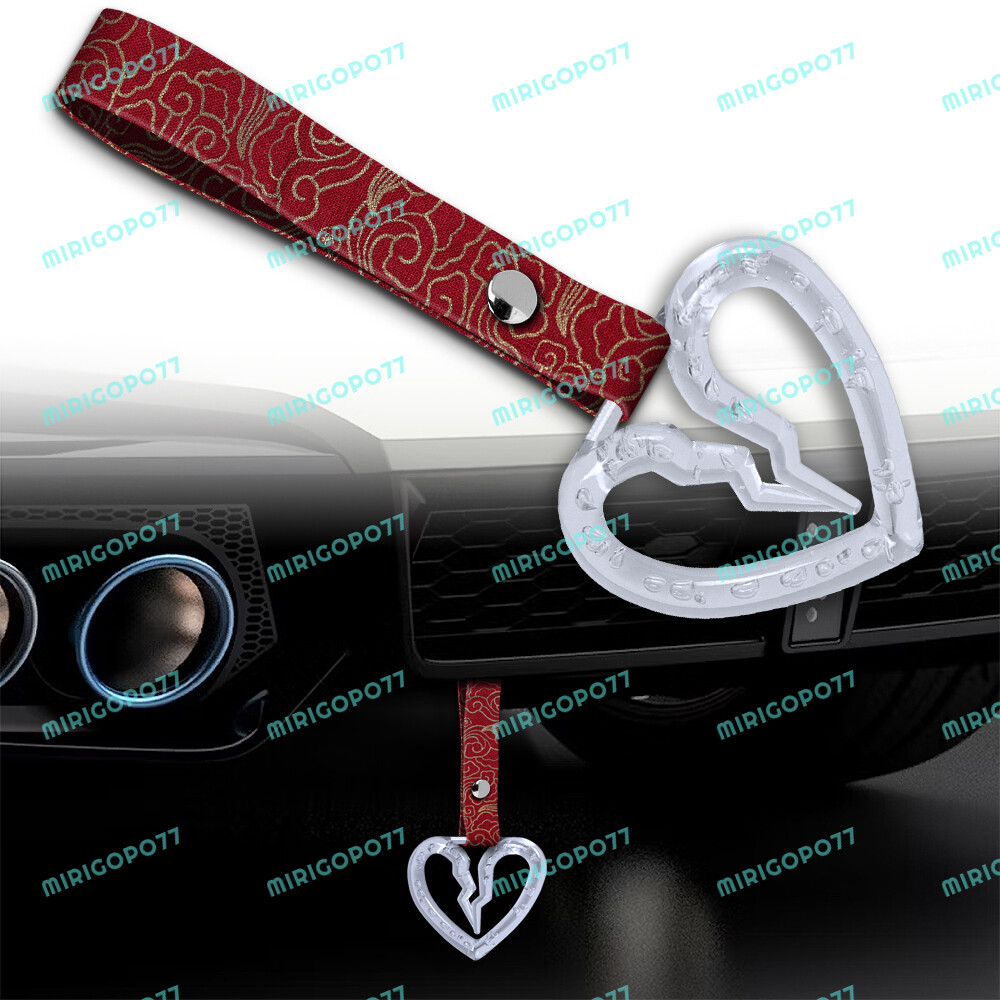 Car Accs JDM S Broken Heart TSURIKAWA Clear C-Ring RD Clouds Nylon