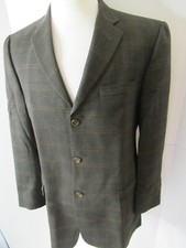 Mens Burberry London Bond Street Blazer Sport Coat Jacket 42L Nordstrom DK Brown