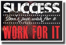 Success - NEW Classroom Motivational Poster