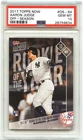 PSA 10 Gem Mint Rookie of the Year! 2017 Topps Now O/S Aaron Judge #OS-64Yankees