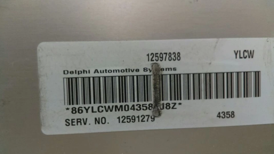 Engine Computer ECM 12591279 Electronic Control Module Fits 05-06 SATURN RELAY - Image 2 of 4