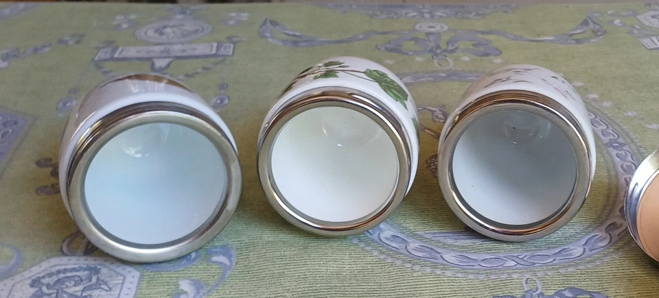 Lot 3 Cuit Oeuf Egg Coddler - Royal Worcester et Crown Staffordshire England - Photo 4/4