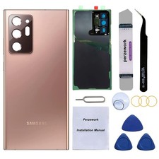 Rear Cover Back Glass Replacement for Samsung Galaxy Note 20 Ultra 6.9 inches...