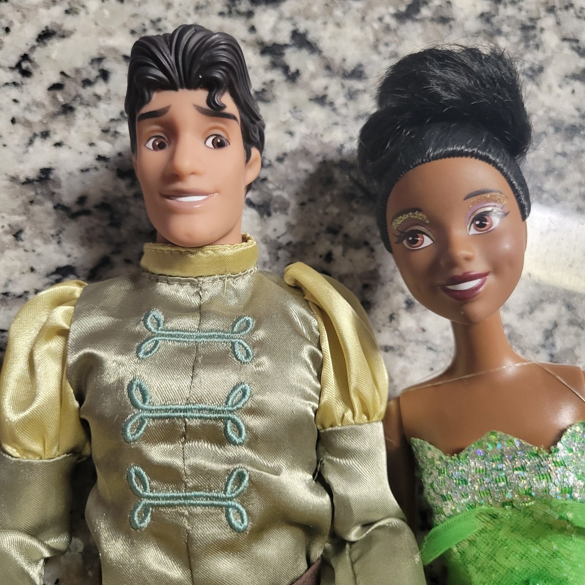 Disney The Princess and the Frog Tiana and Prince Naveen Ken
