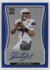 2020 Leaf Metal Draft Blue Rainbow /35 Shane Buechele #BA-SB1 Auto 2r7