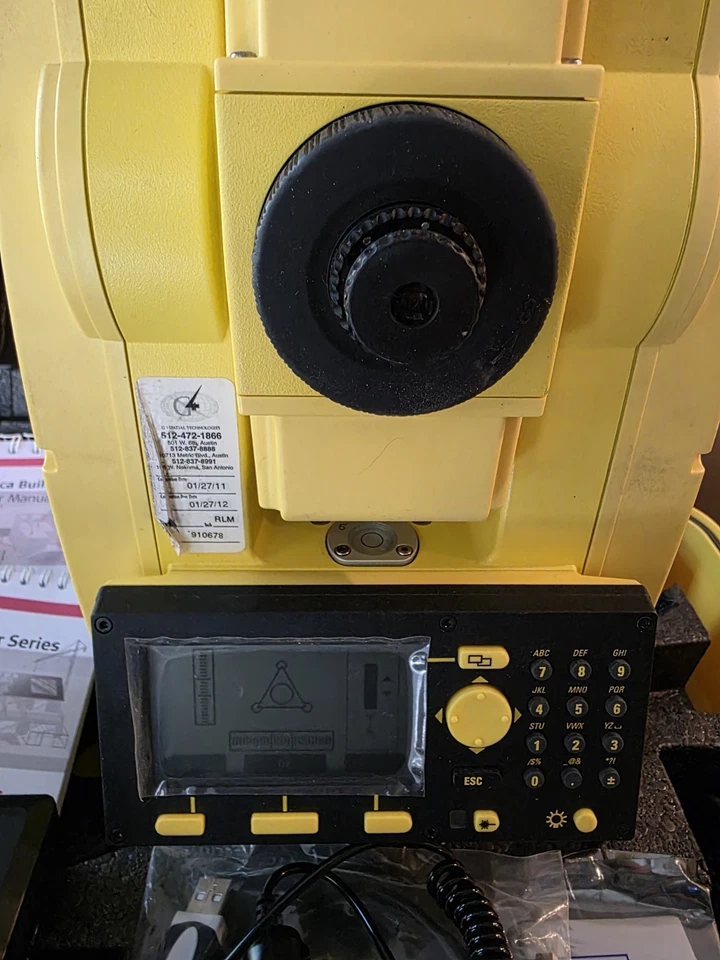 Estación Total Construcción Sin Reflector Leica Builder 505 5′′ ¡EXCELENTE ESTADO! Foto 3 de 4