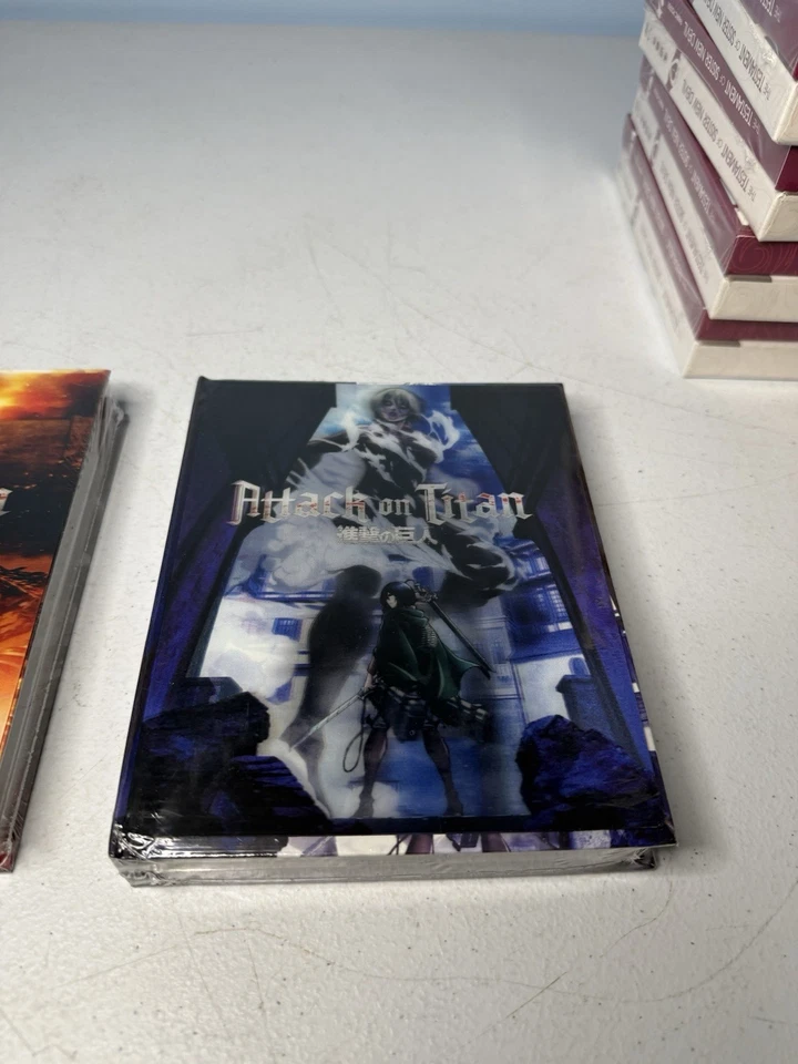 ATTACK ON TITAN PART 1 & 2 DIGIBOOK LIMITED EDITION BLURAYS [NEW] Lenticular - Image 3 of 4