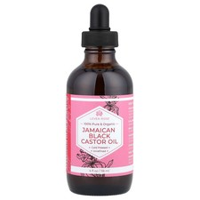 100 Pure  Organic Jamaican Black Castor Oil, 4 fl oz 118 ml 