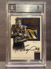 2016 Panini Encased -Rookie Cap Patch Autographs Pharoh Cooper RCPA-PC /75 BGS 9