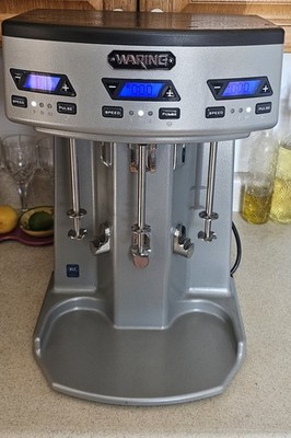 Waring Commercial WDM360 Heavy Duty Triple Spindle Drink Mixer Shaker 