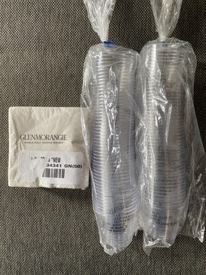 Glenmorangie Scotch Whisky Clear Plastic Sampling Tasting Party Cups & Napkins