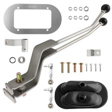 Stainless Steel Twin-stick Shifter Kit For Np205 8-bolt Transfer Case Np205gm8