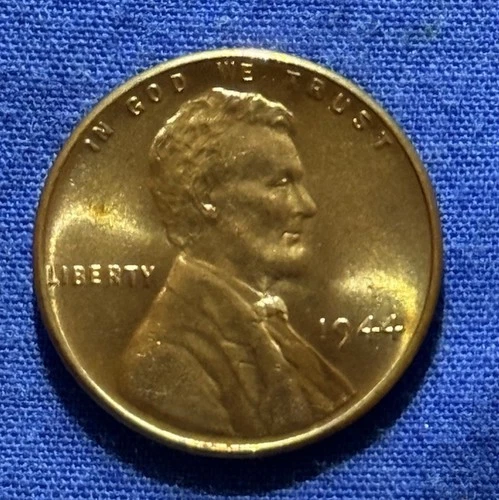 1944-P LINCOLN WHEAT CENT GEM BU FROM ORIGINAL ROLL