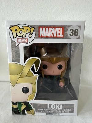 Funko Pop Marvel Loki #36 Bobble-Head OVP Avengers Original
