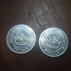 Monarch Precious Metals .999 Silver 1/10 Troy Ounce Rounds Lot of 2 Train Design