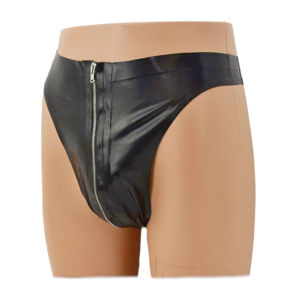 Latex String mit Reißverschluss - 0,4 mm  (L) - Bild 3 von 4