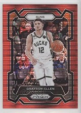 2023-24 Panini Prizm Red Seismic Prizm 60/299 Grayson Allen #226 1f0l
