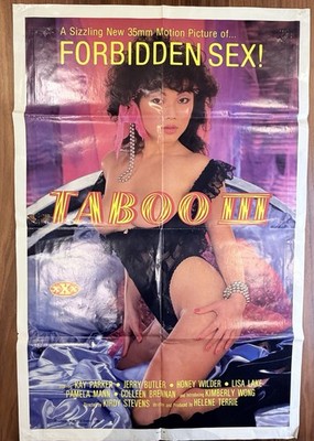 Taboo III Original US Movie Poster 1980s Movie Industry Taboo III