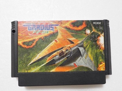 Gradius II 2 Famicom CLEANED & TESTED Works Cartridge Shooter Konami 19