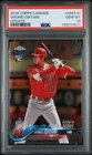 2018 Topps Chrome Update SHOHEI OHTANI Rookie Debut Batting PSA 10 #HMT32 (RC)