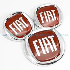 95mm Metal Front Hood Emblem Badge for FIAT Doblo Tipo Panda 500X Ducato