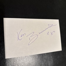 Ken Burrow (Utah St. / San Diego St.) WR ‘71 Atlanta Falcons, signed’04
