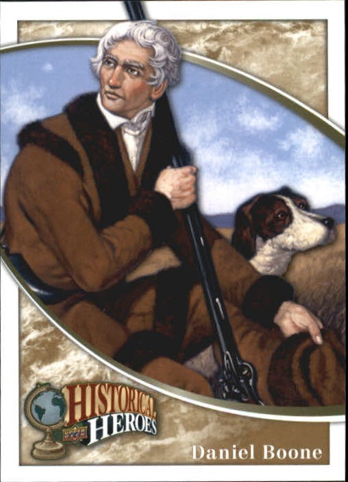 2009 Upper Deck Heroes #360 Daniel Boone - FB