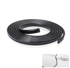 Car Door Edge Protector, 16.4Ft Anti-collision Silicone Trim, U 1 PC Black