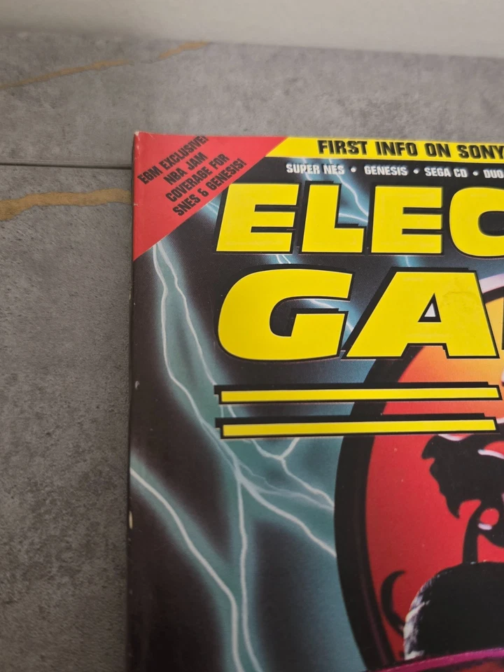 Electronic Gaming Monthly Issue 54 January 1994 Mortal Kombat 2 *Great cond* - Image 3 of 4