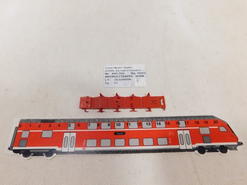 Märklin H0 445760 escalera de freno delantera para locomotora de vapor BR 96 NUEVO #DX509-0,5 | Condition: Gebraucht