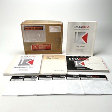 Databoss Relational Database Management System 3.5 MS-DOS Vintage Computing