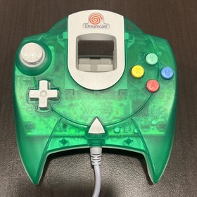 🕹Lime Green Dreamcast Controller Tested & Works great - Genuine - OEM Clean!🕹