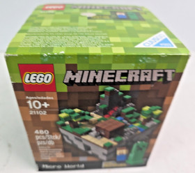 Retired LEGO 21102 Minecraft Cuusoo Micro World NEW FACTORY SEALED