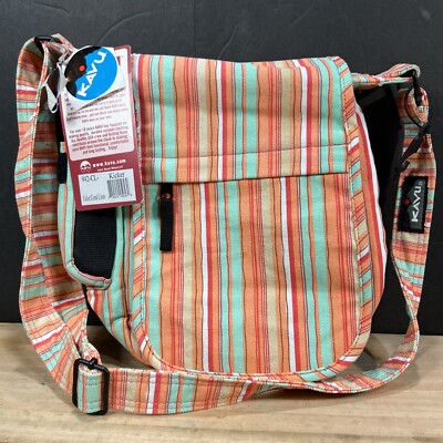 Kavu Kicker 942-CL Coral Lines 82519-050560 Cross Body Bag NWT