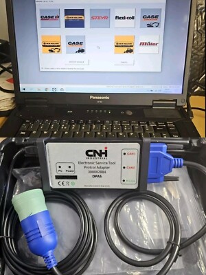Cnh Est9.10 DELL 256 GB SSD LAPTOP UK NEXT DAY PLUG AND PLAY, DEALER LEVEL CASE 