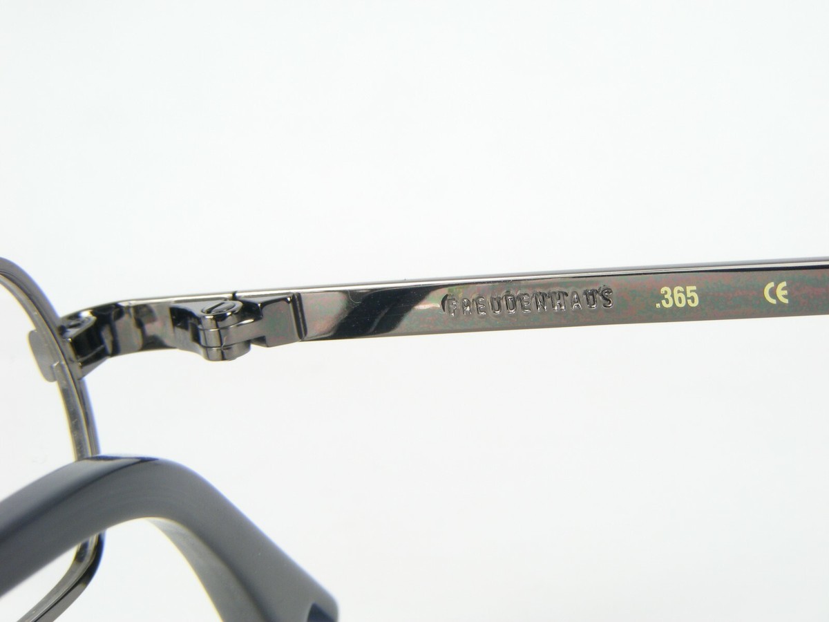 FreudenHaus 365 Yale GUNMETAL EYEGLASSES GLASSES METAL FRAME 45-18