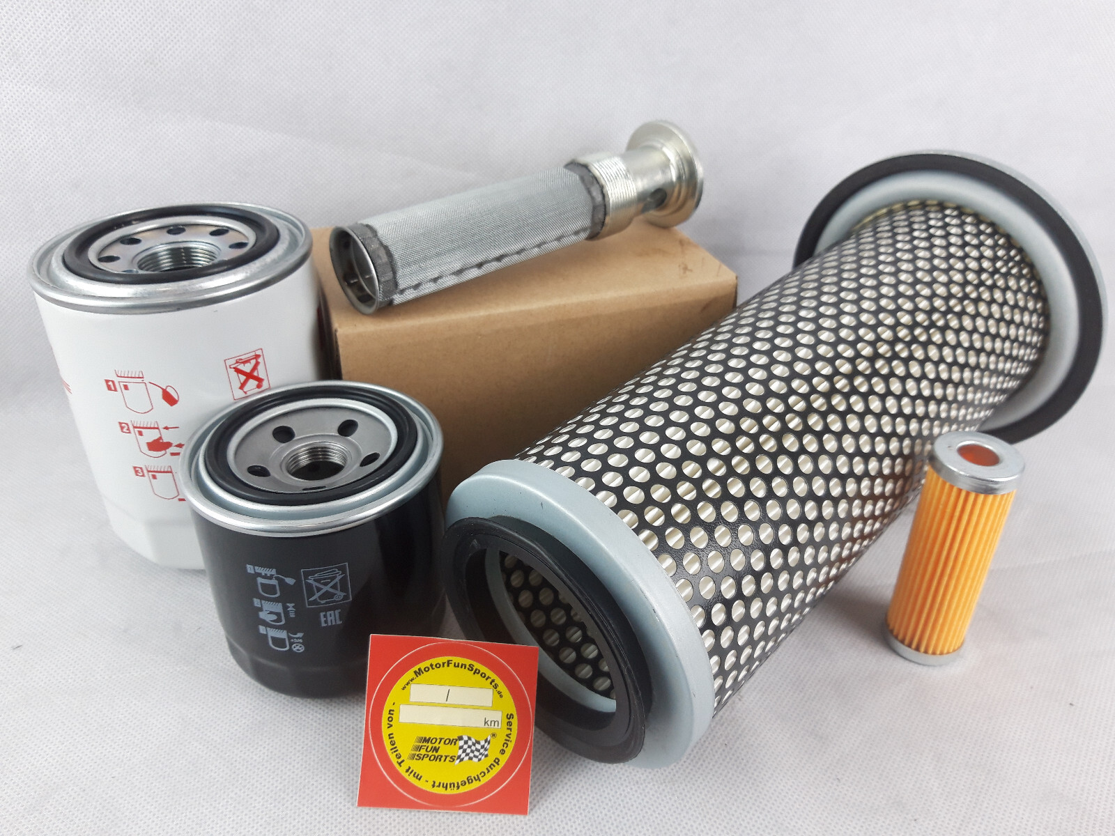 Filter Set (Large) Suitable For Kubota B2150 HST Oil Air Fuel Hydraulic
