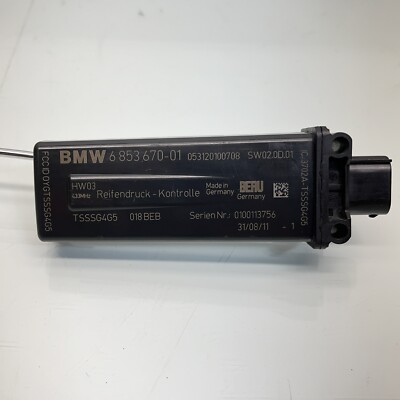 2012 BMW 750i TPMS Tire Pressure RDC Control Unit Module OEM Part 