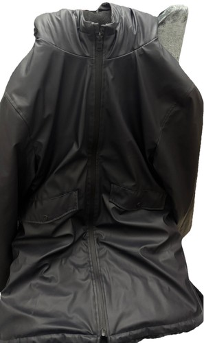 Cappotto impermeabile Zara blu navy ragazzo 13-14 anni - Foto 7 di 7