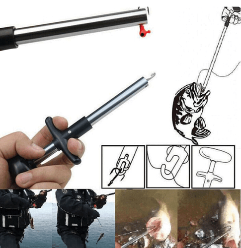 Easy Fish Hook Remover Puller Detacher T-Handle Extractor Fishing Tackle Tool US - Picture 7 of 16