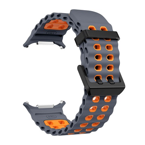 Correa deportiva de silicona suave para Samsung Galaxy Watch 7 Ultra 47 mm correa sin huecos - Imagen 29 de 30