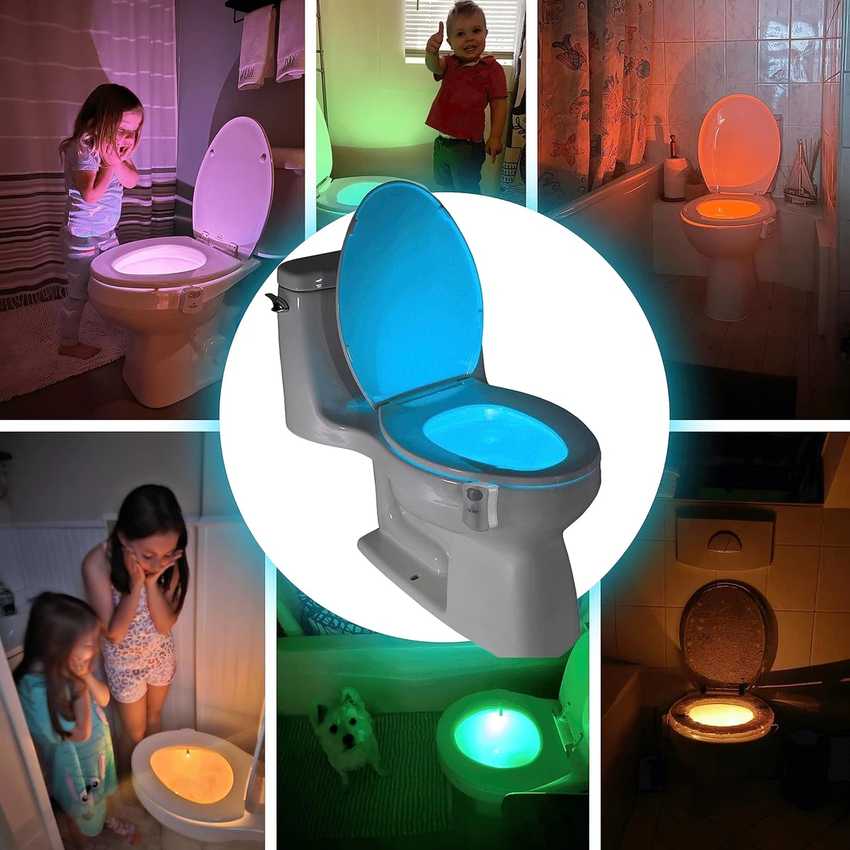 Toilet bowl motion light deals